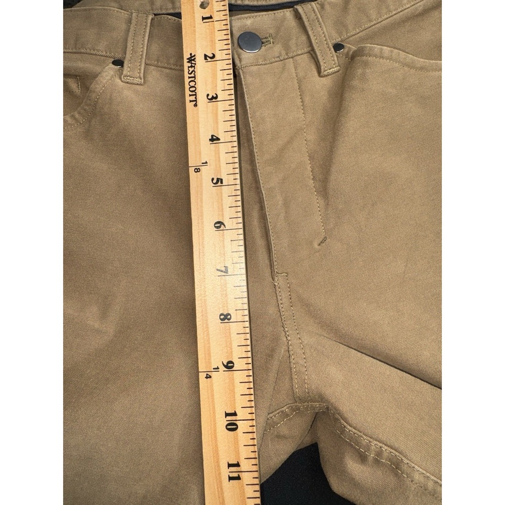 Lululemon Pants Brown ABC Utilitech Slim Fit Chino M5ABNS Men's 31x31 * Read - Picture 10 of 14